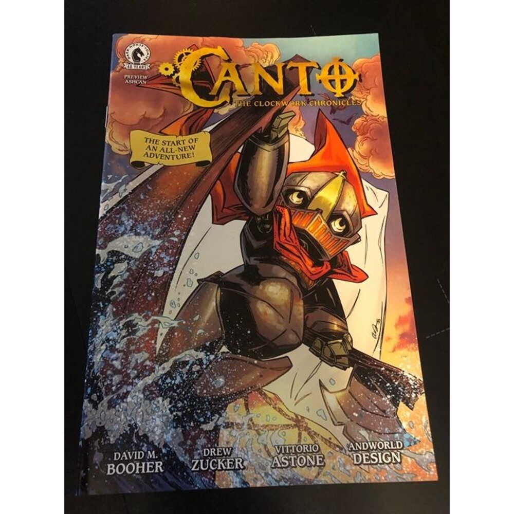 CANTO The Clockwork Chronicles #1 Ashcan Preview Dark Horse Comics 2026 NM